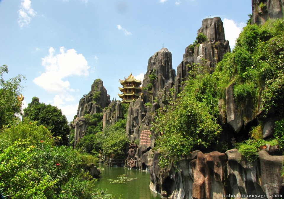 Marble mountain in Hue