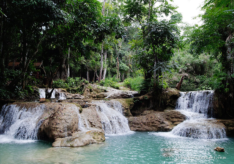 Visit Kuang Si Waterfall