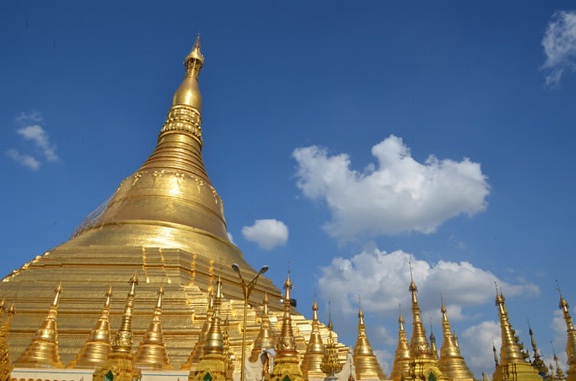 The golden stupa