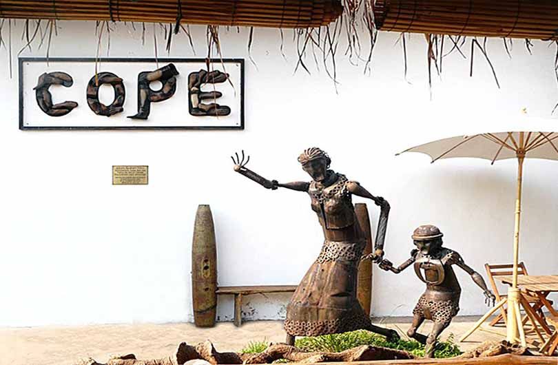 cope visit centre in Vientiane, Luang Prabang