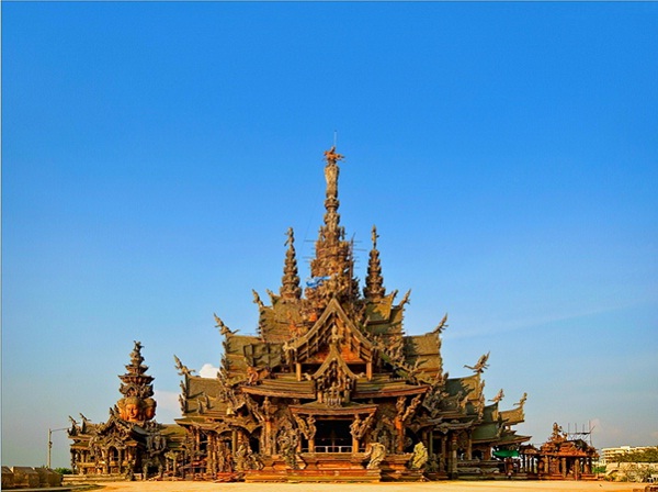 Discover the Sanctuary of Truth in Pattaya, Thailand