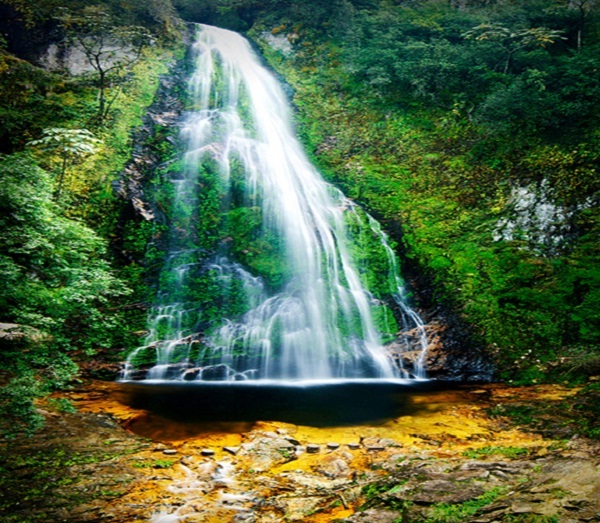The Golden Stream Love Waterfall