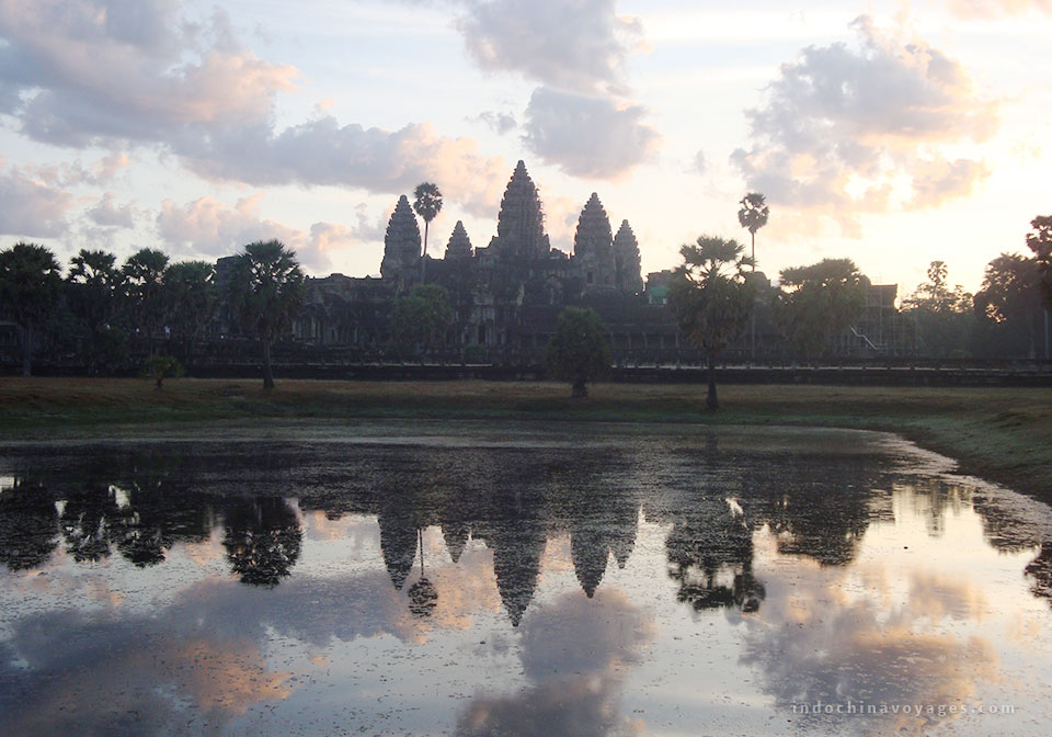 Angkor Wat is most mysterious at sunset