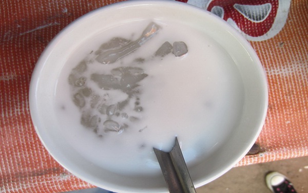 Jaggery sweet soup sold on the street of Siem Reap, Cambodia
