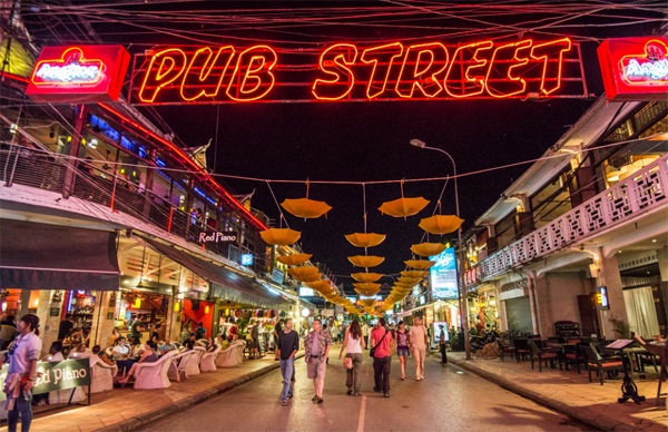 Angkor Night Market in Siem Riep
