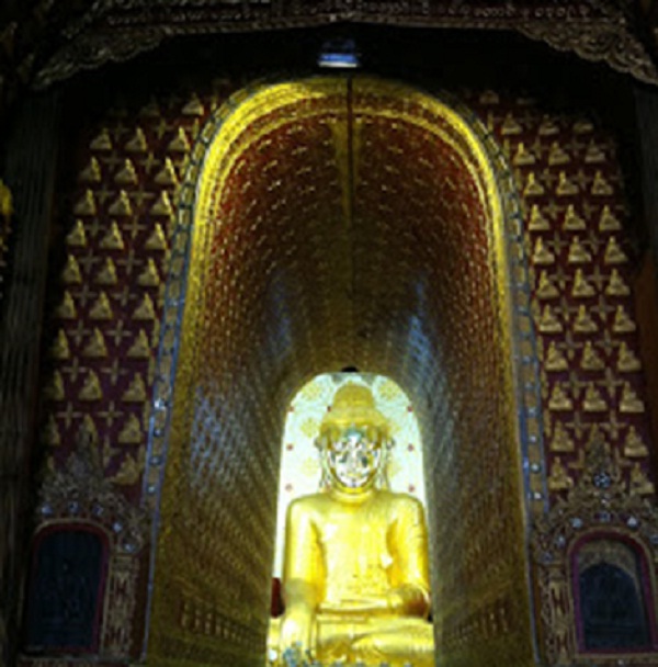 Inside the pagoda