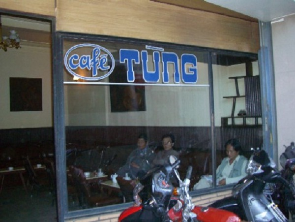 Tung Café is a famous shop in Da Lat