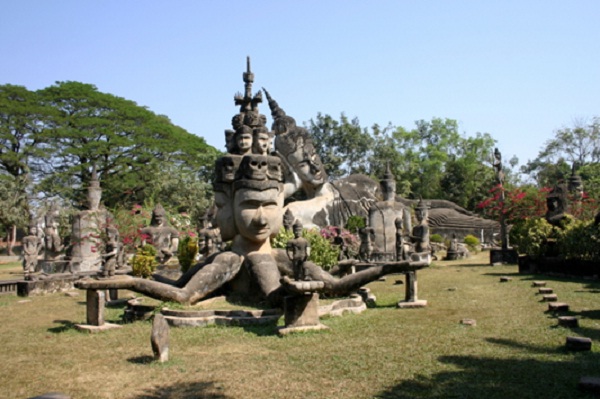 Buddha Park in Vientiane