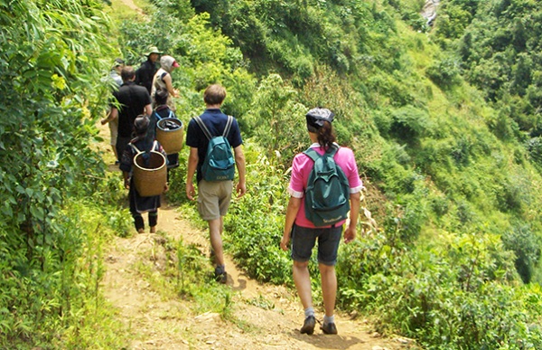 Simple trek in Vietnam