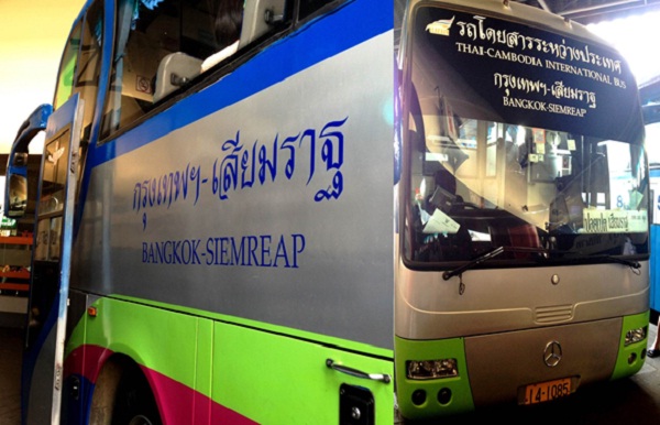 Direct bus from Bangkok to Siem Reap