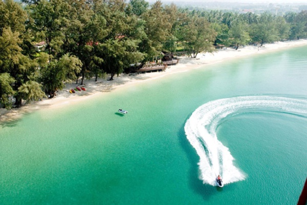 Wonderful beach in Sihanoukville