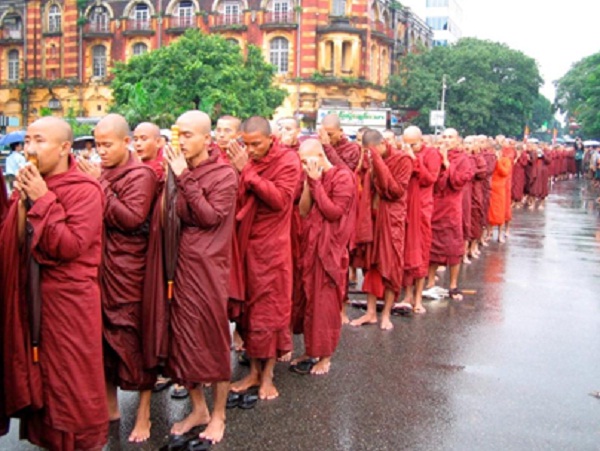 The monks is whole of spiritual life