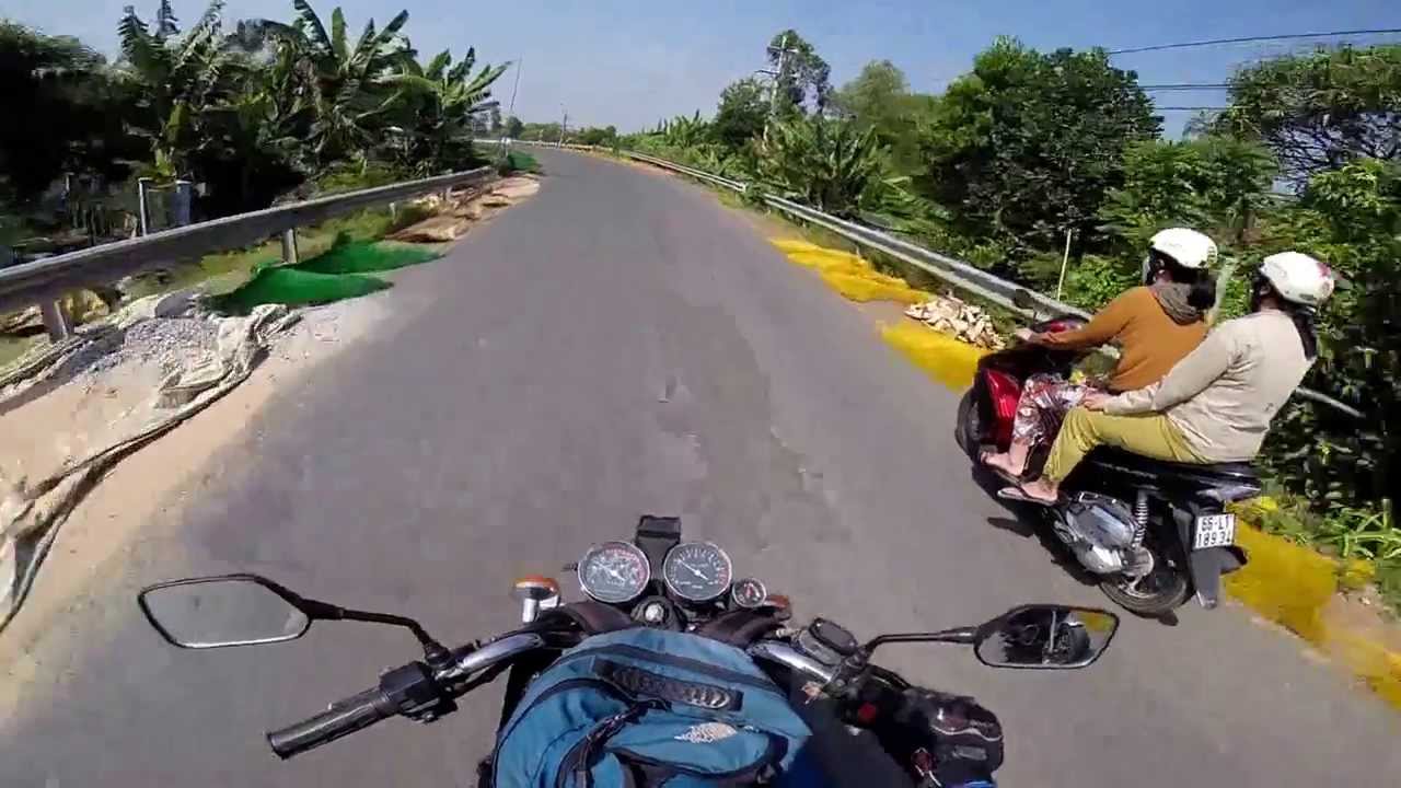 Travel to Can Tho by motorbike