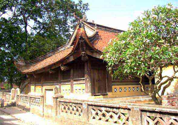 Tho Ha temple - a unique architectural art 