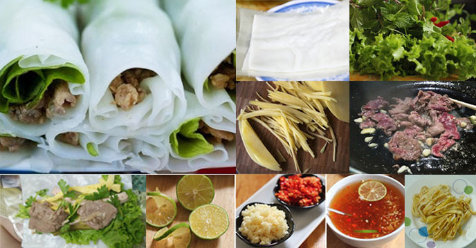 Material is an important ingredient of making Pho Cuon
