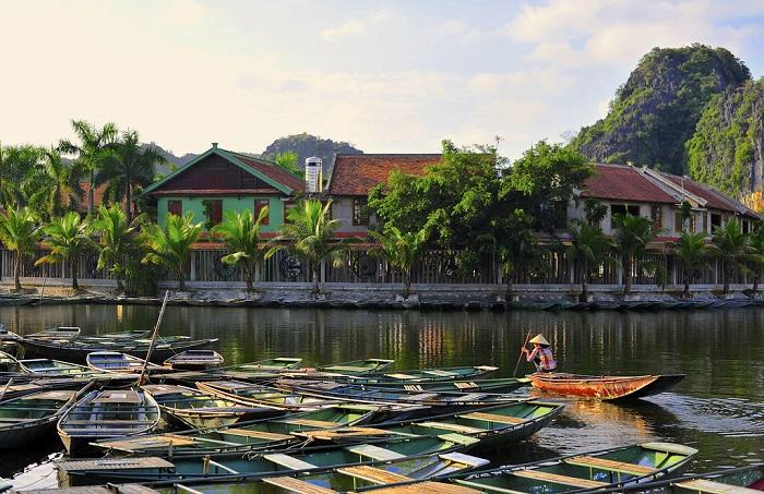 A village in Tam Coc