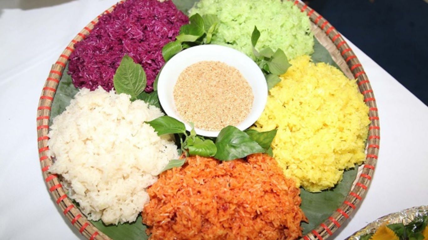 5-color sticky rice