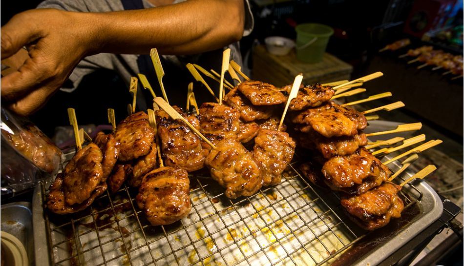 Thai street vendors elevate grilled, skewered meat to the next level
