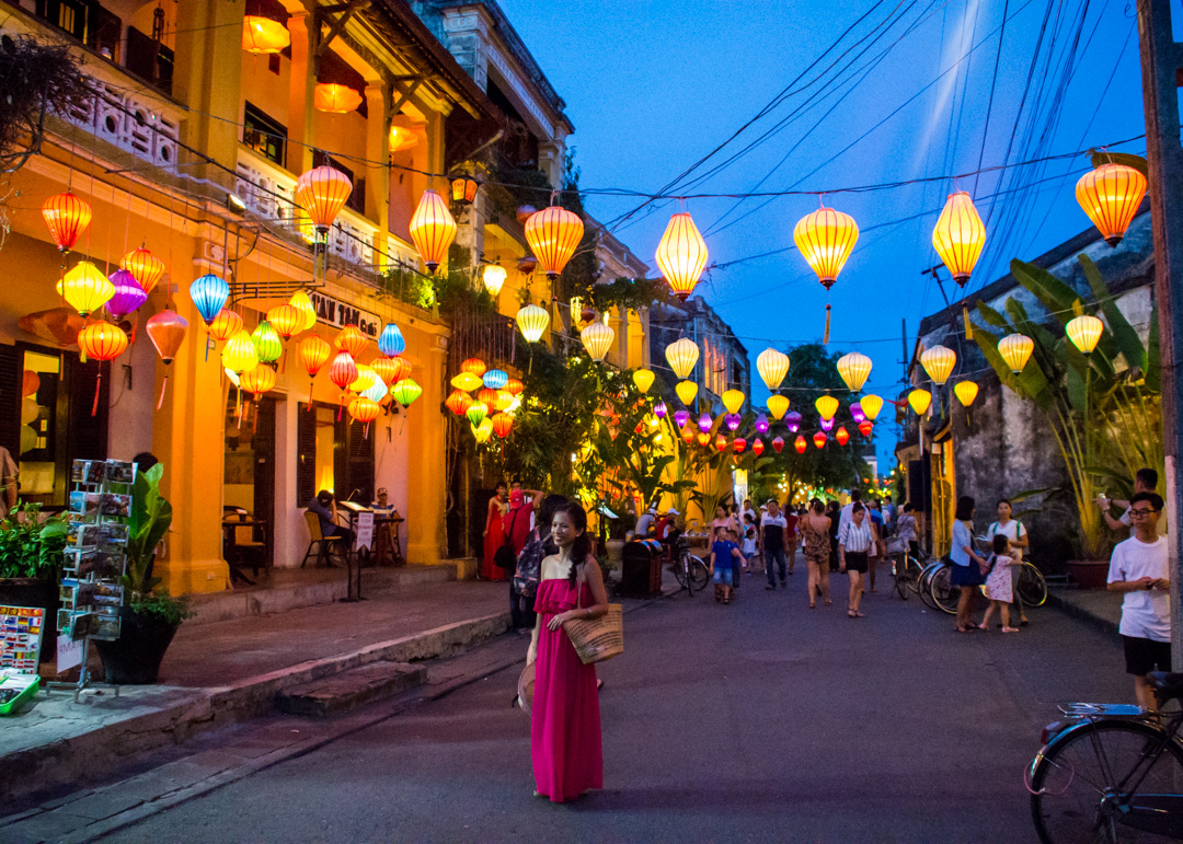 The ancient town Hoi An