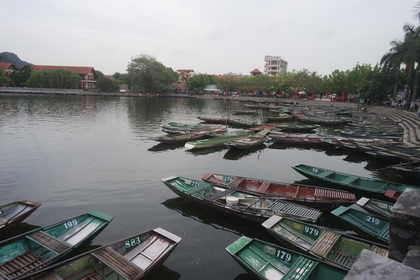 Tam Coc pier