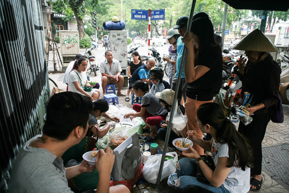 Sticky rice is a favourite breakfast of Vietnamese