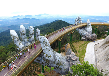 Golden bridge – must-visit attraction in Vietnam