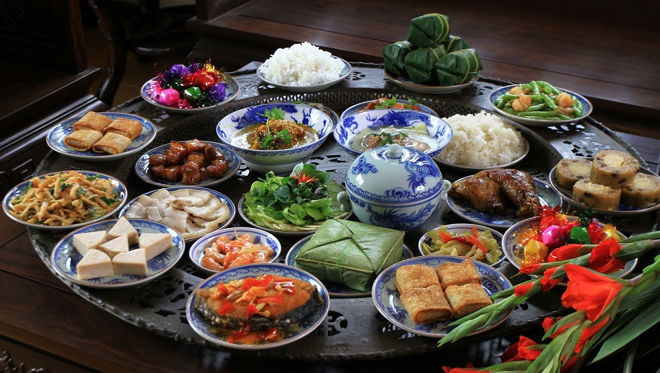 Vietnamese dishes for Tet holiday