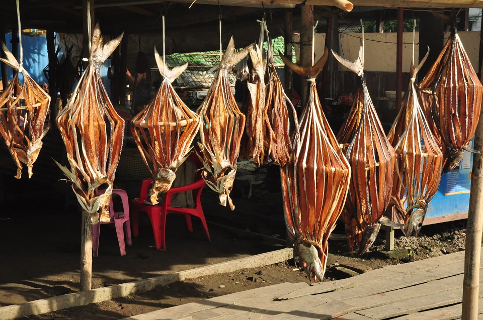 Sittwe fish market 
