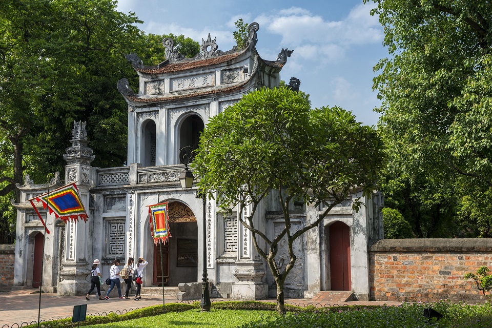 Temple of Literature entrance gate