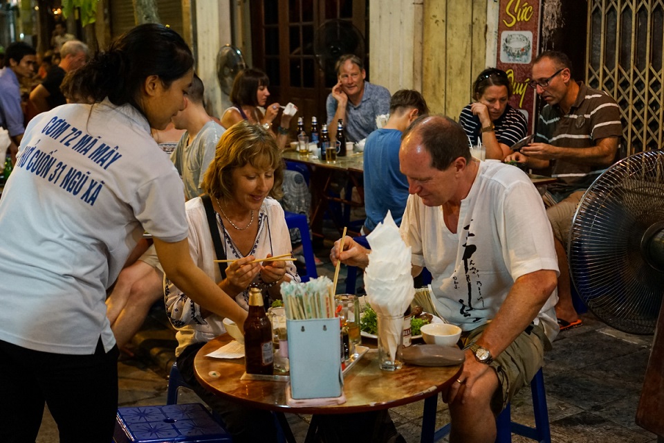 Street food restaurant