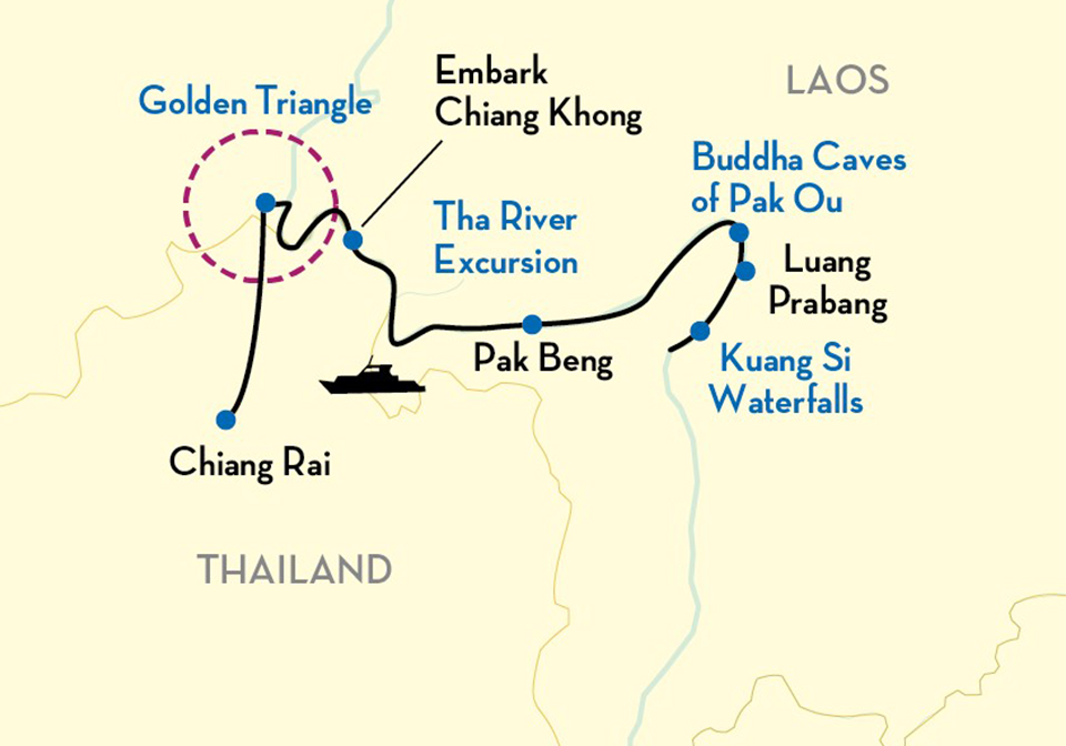 Chiang Rai to Luang Prabang