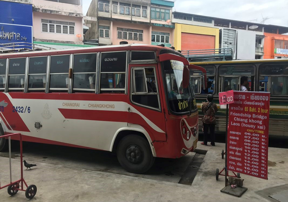 chiang rai to Luang Prabang by bus