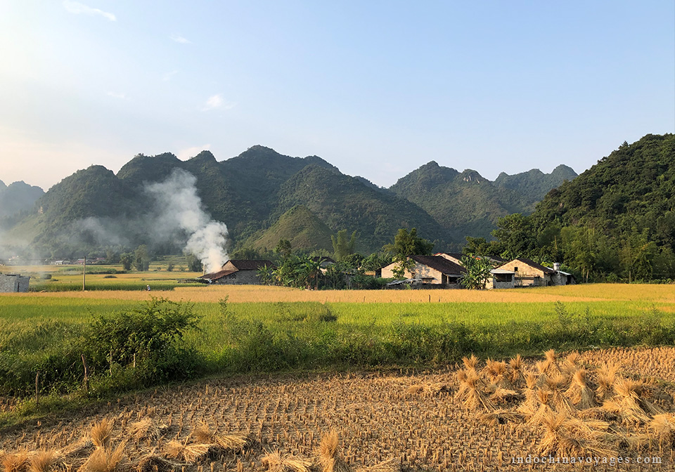 Countryside along the Quay Son River