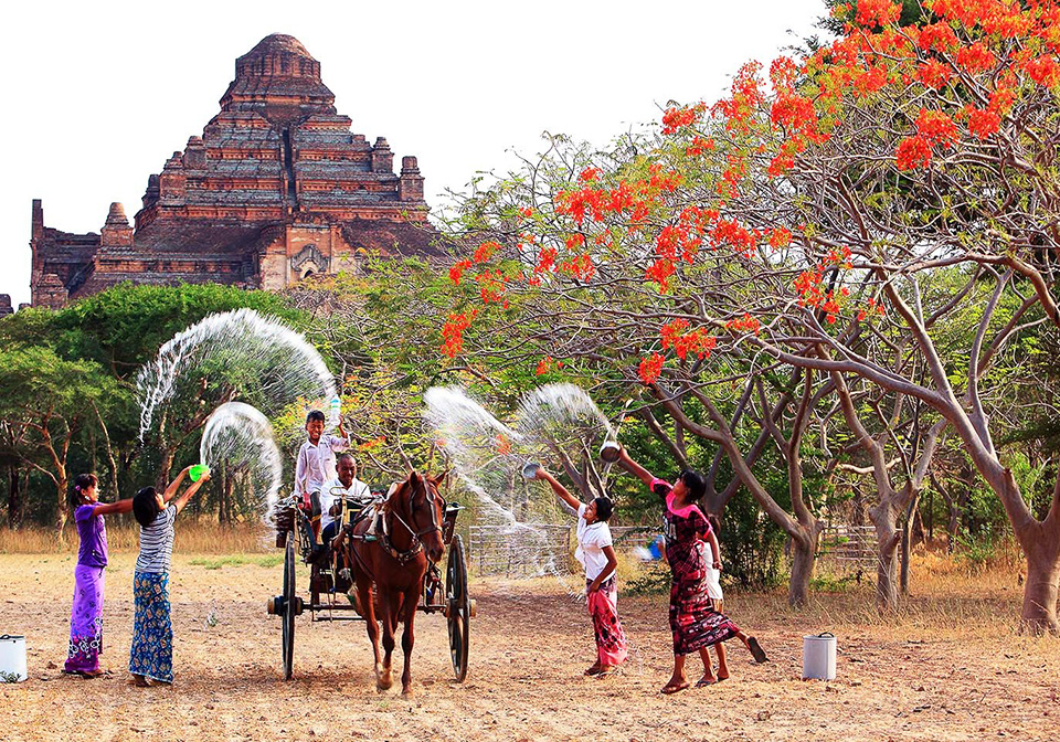 Thingyan in Myanmar