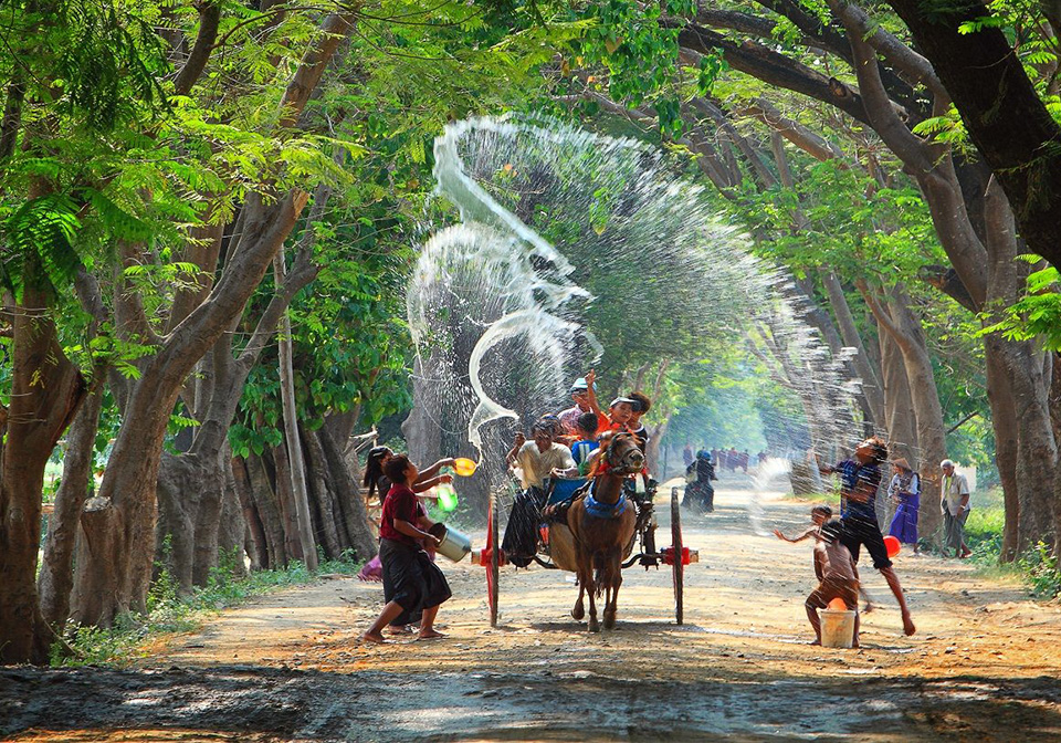 water festivals in Indochina countries