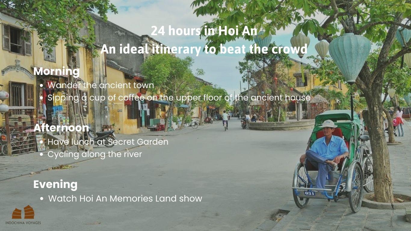 24 hours itinerary explore the real Hoi An 