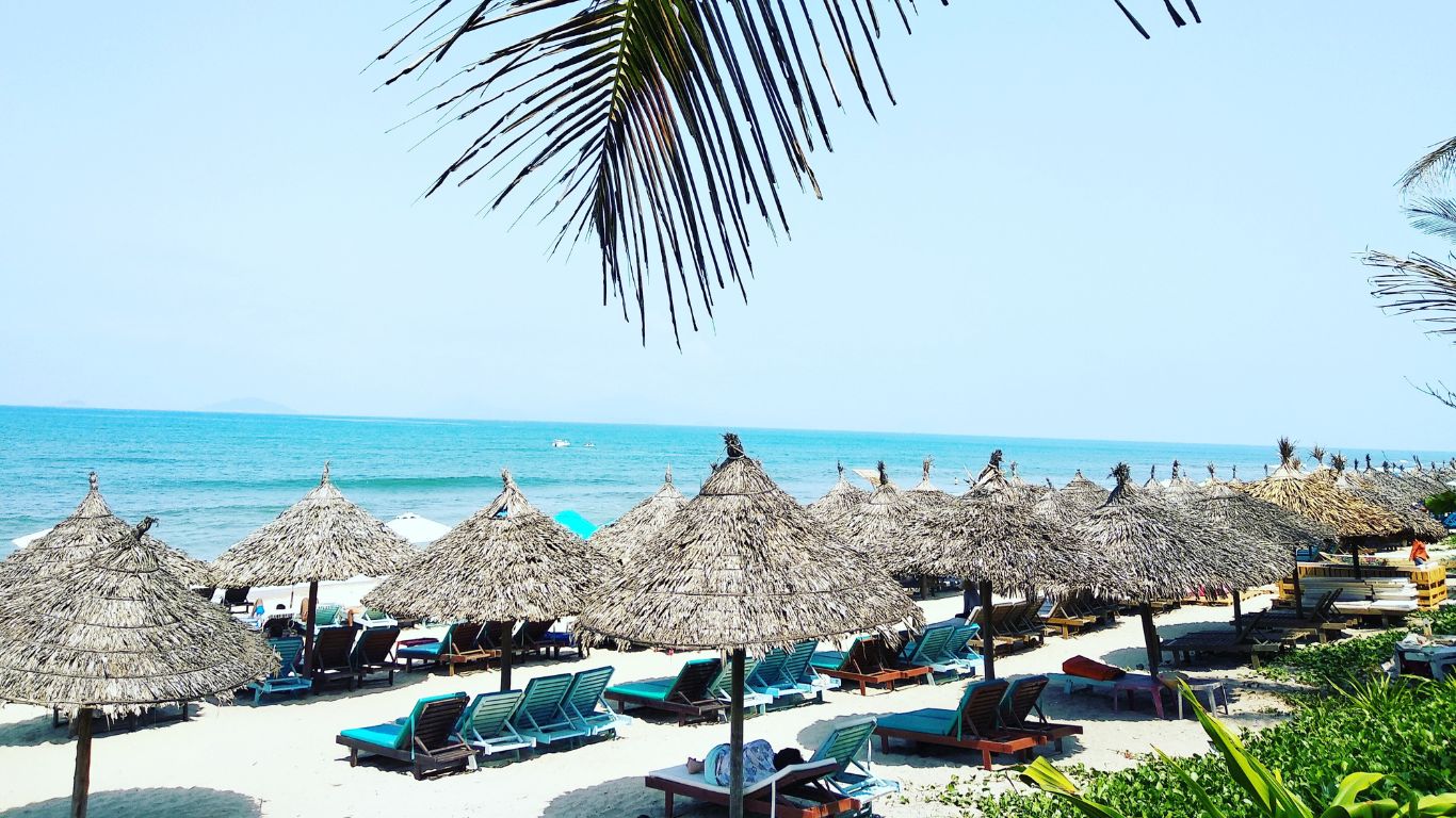 an bang beach, hoian overview