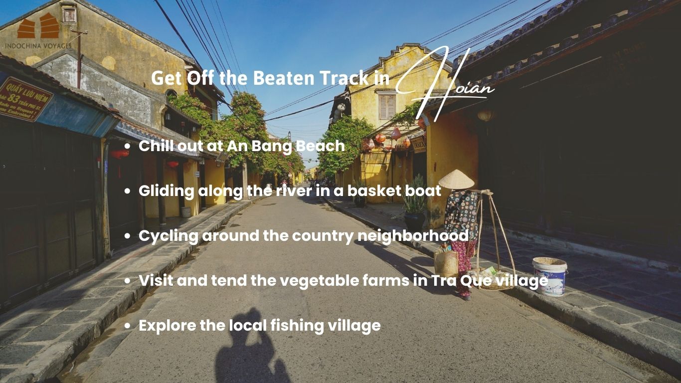 Get off the beaten track in Hoi an - Inforgraphic