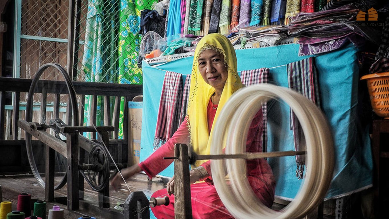 Cham village in Mekong Delta