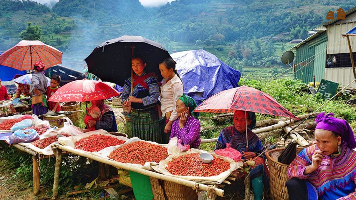 Off the beaten path wth Colorful Bac Ha Market every Sunday