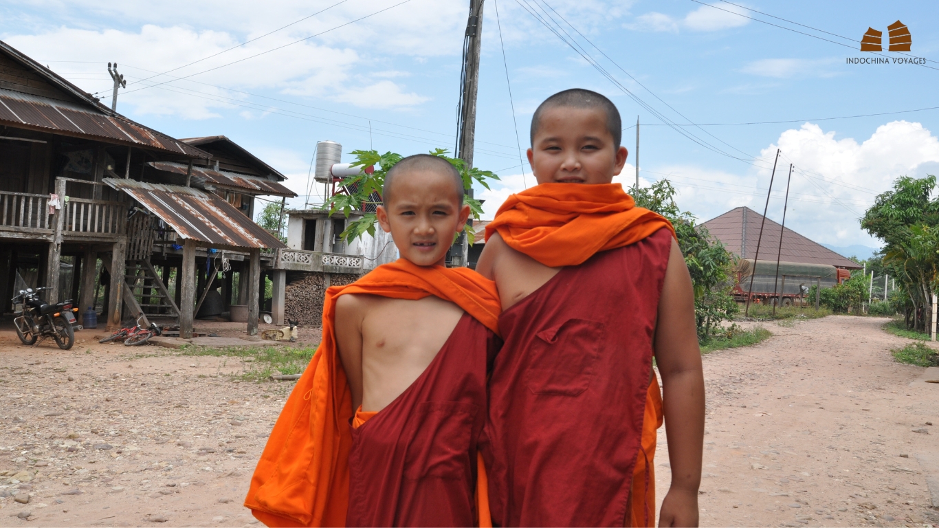 Interact with local monks to know more about their daily life
