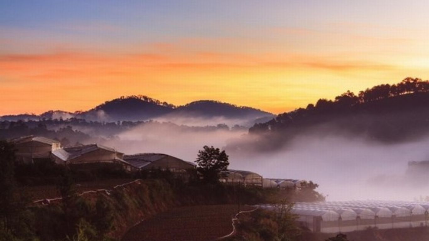 Hunting cloud at Trai Mat, Dalat