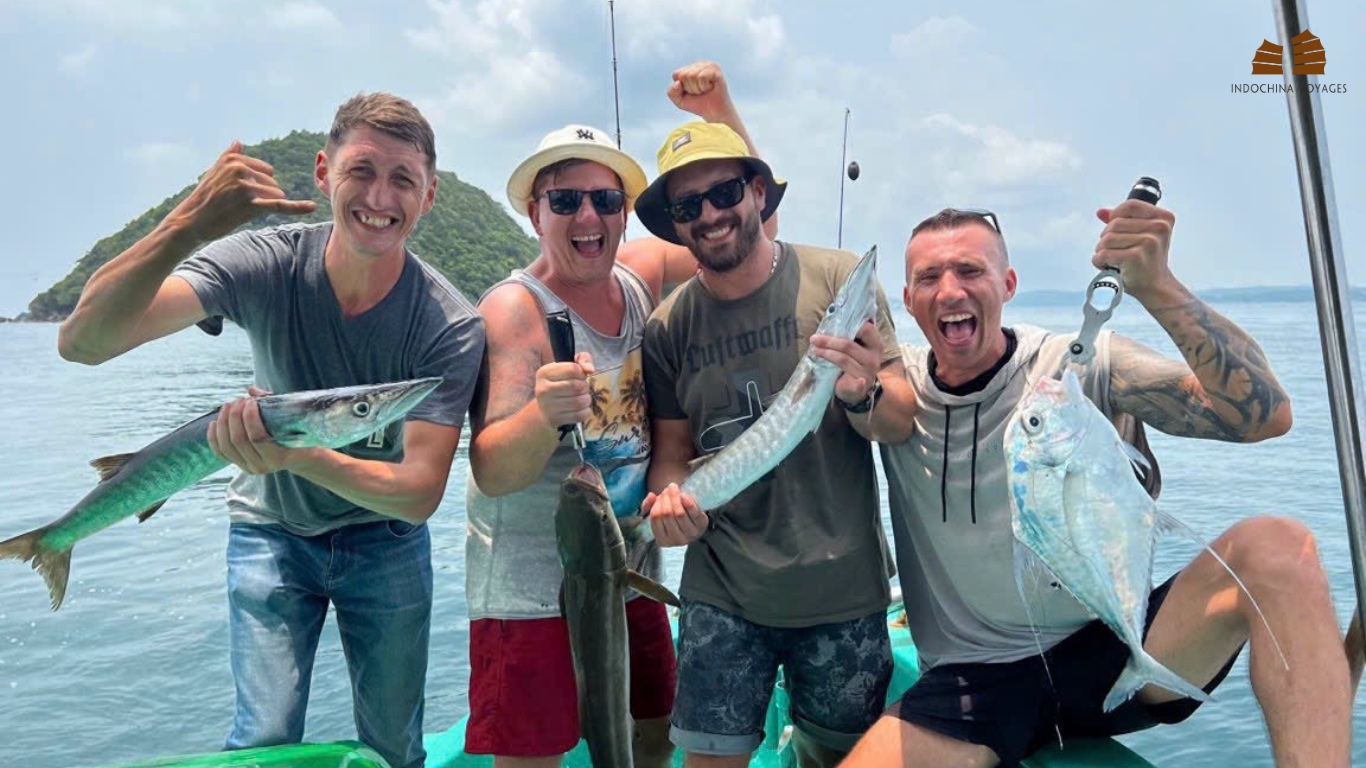 Enjoy fishing tour in a Phu Quoc Boat Trip