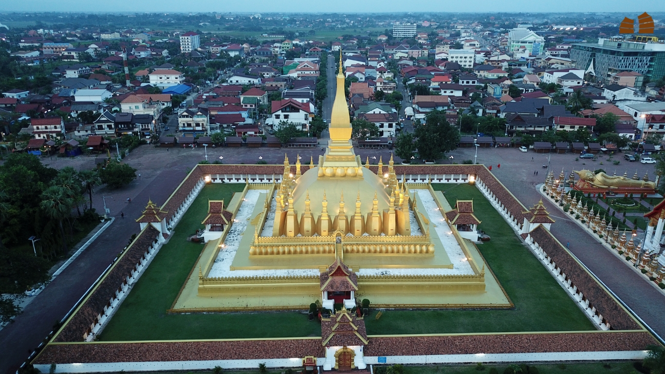 Ikonic Pha That Luang in Laos