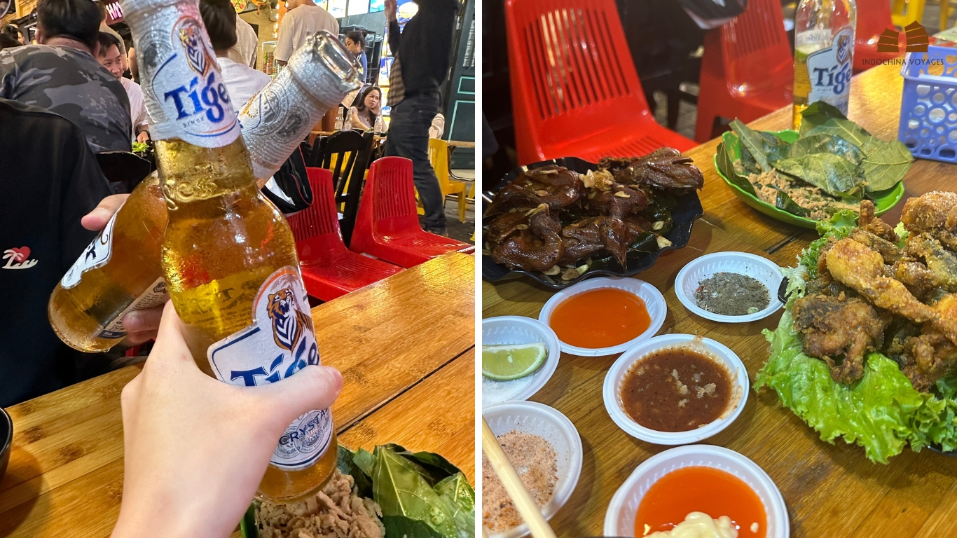 Savor Beer on the street is one of the Vietnamese cultural highlights