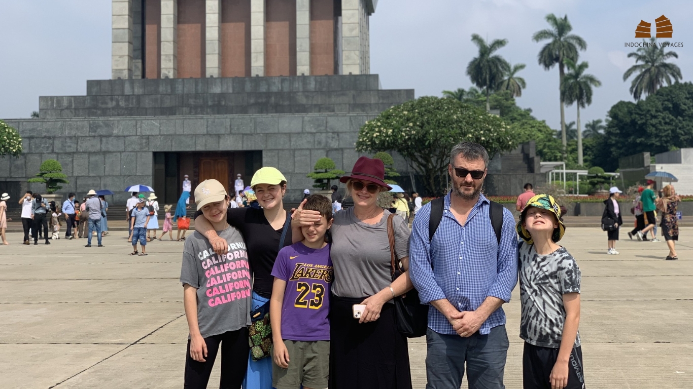 Family enjoy Vietnam and Cambodia tour