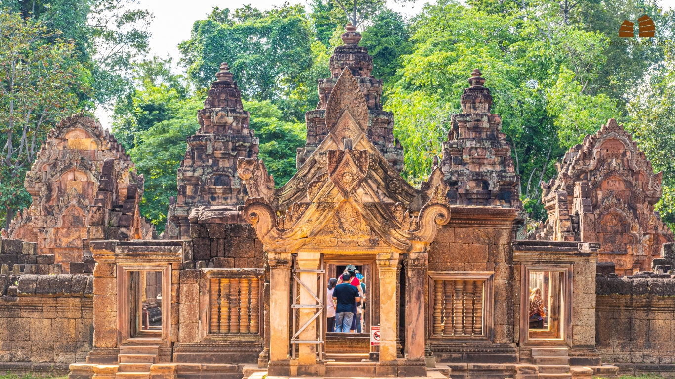 Cambodia - The Land of Smiles due to the warm and welcoming nature of its people