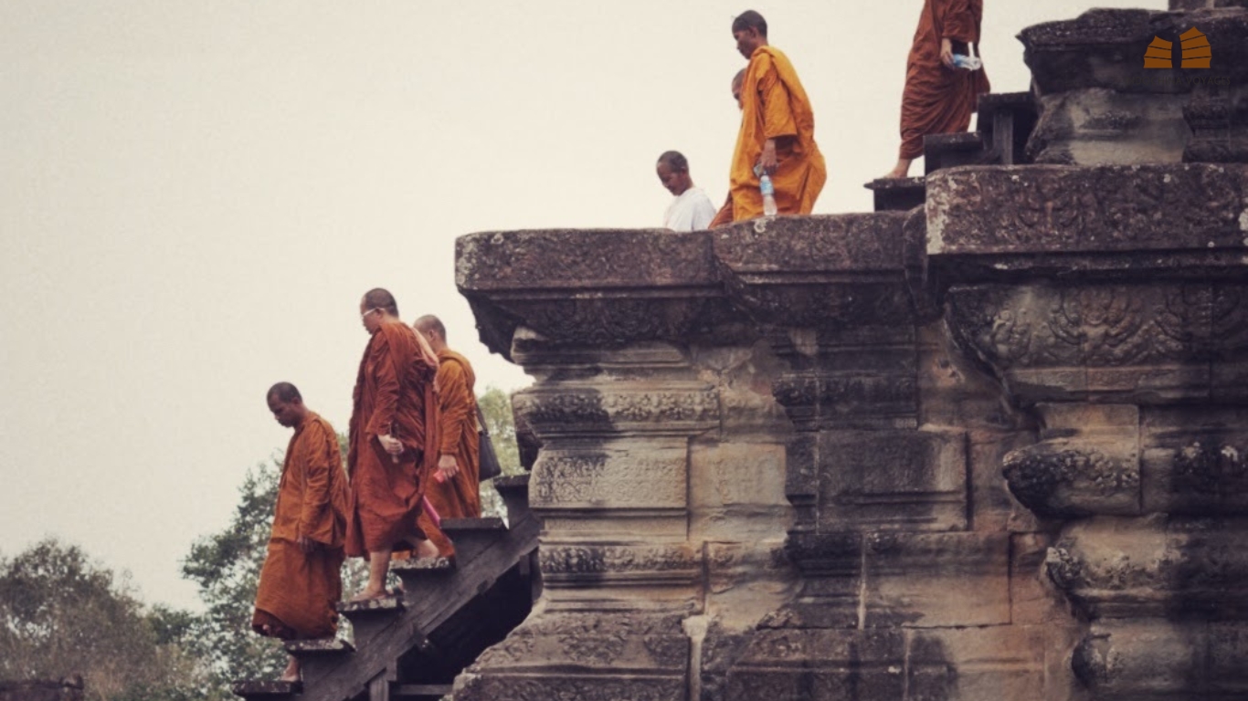 Theravada Buddhism plays a pivotal role in Cambodian society