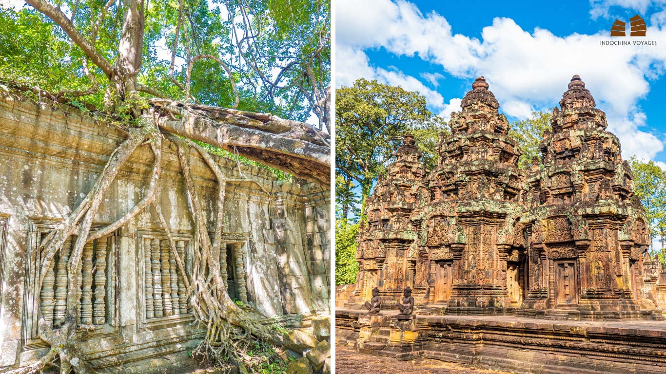 Witness the the iconic Angkor Wat in Siem Reap