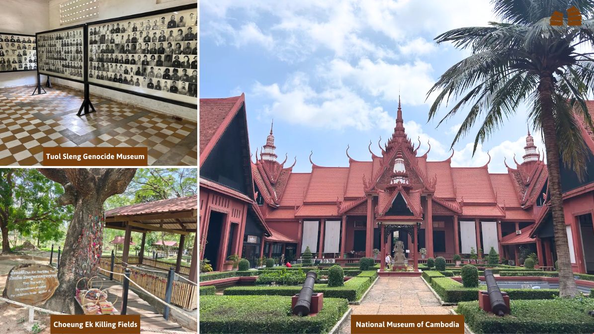 Highlight near Silver Pagoda, Cambodia